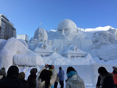 #06　さっぽろ雪祭りに行きました