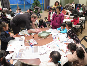 子どもたちと「クリスマス・パーティー」